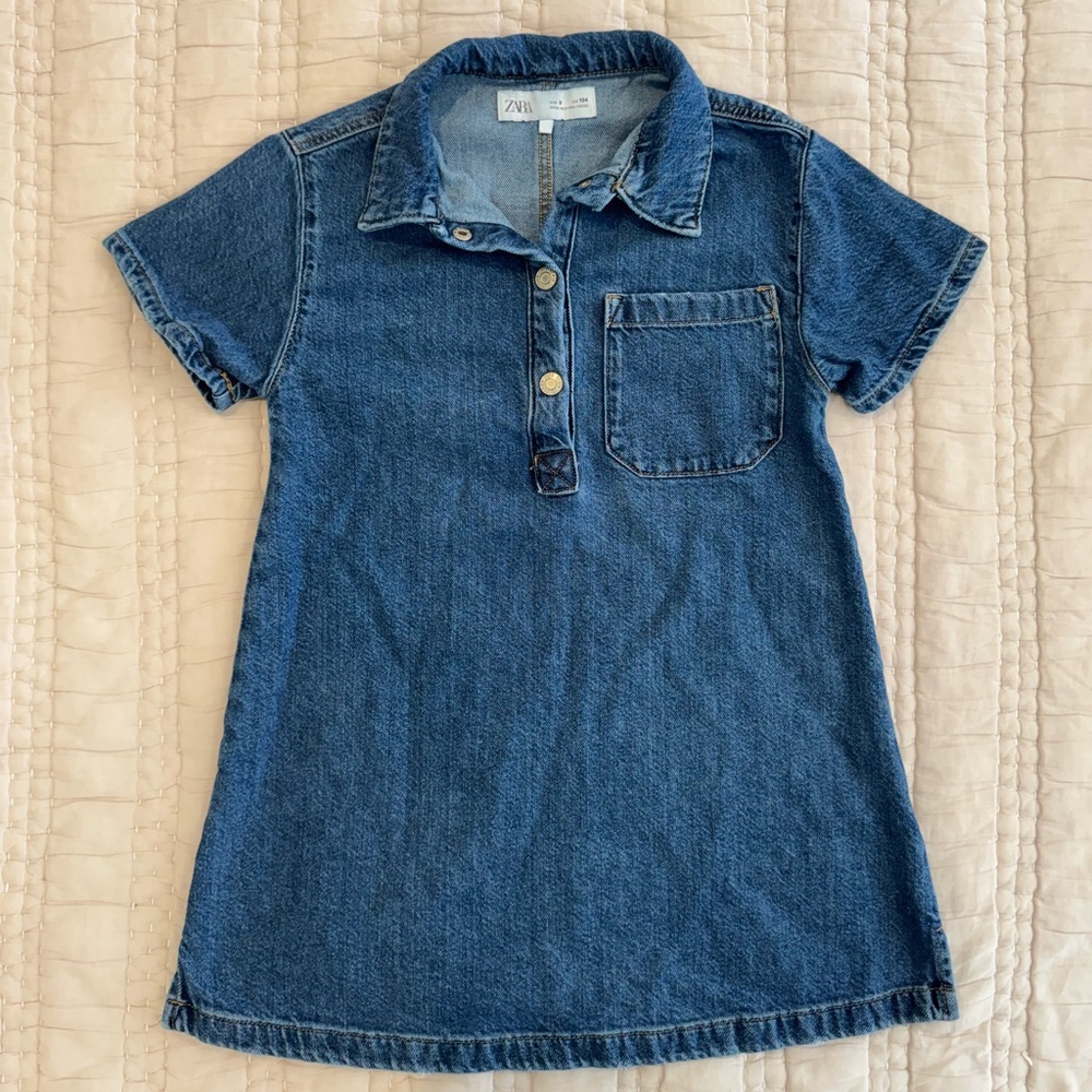 ZARA - Size 9 - Denim dress